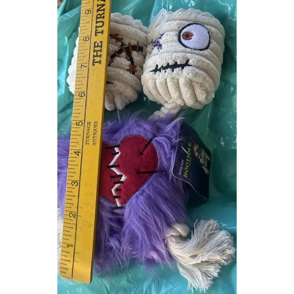 Bootique By Petco ￼ Halloween Rope, Plush Voodoo